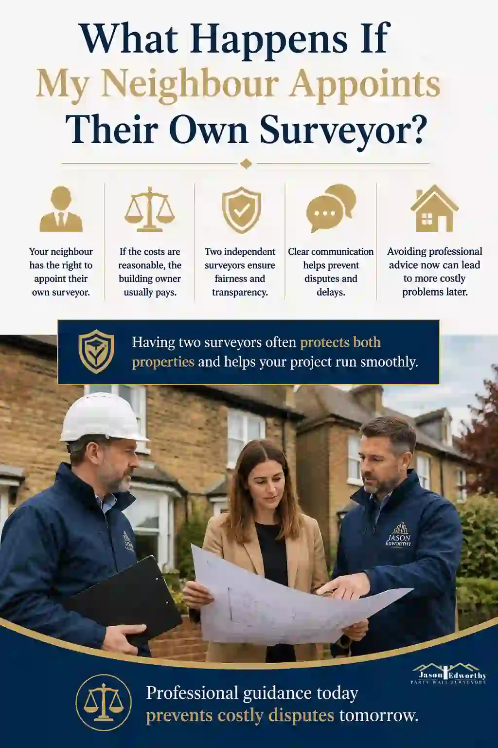 What Happens If My Neighbour Appoints Their Own Surveyor West Midlands?